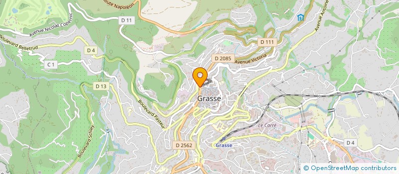 localisation de l'entreprise DEHRIA COIFFURE 2  GRASSE