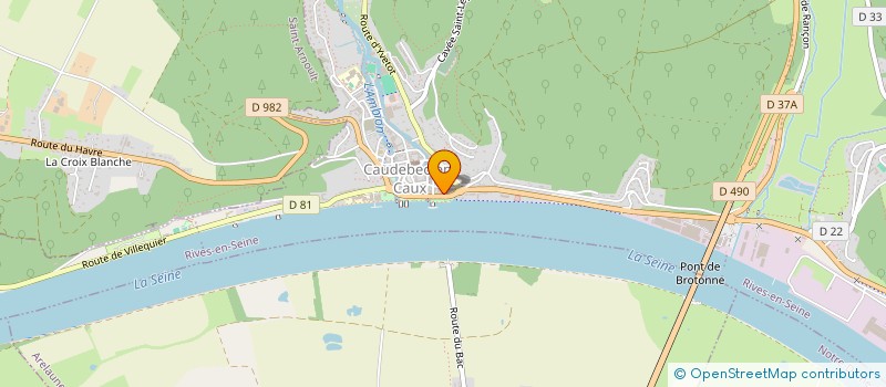 localisation de l'entreprise DEHU  RIVES-EN-SEINE