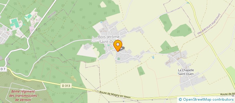 localisation de l'entreprise DEI  BOIS-JEROME-SAINT-OUEN