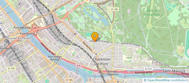 localisation de l'entreprise DEI PARTI  CHARENTON-LE-PONT