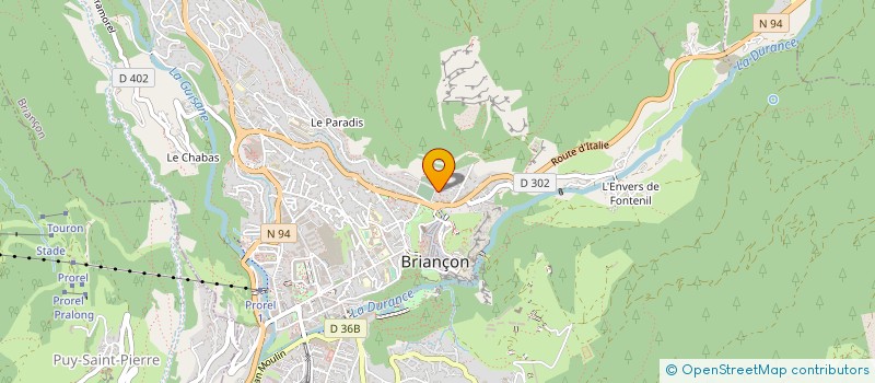 localisation de l'entreprise DEIA à BRIANCON