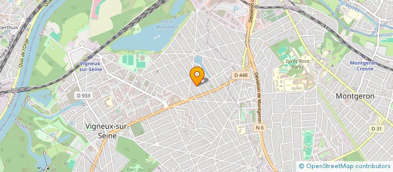 localisation de l'entreprise DEIAN à VIGNEUX-SUR-SEINE
