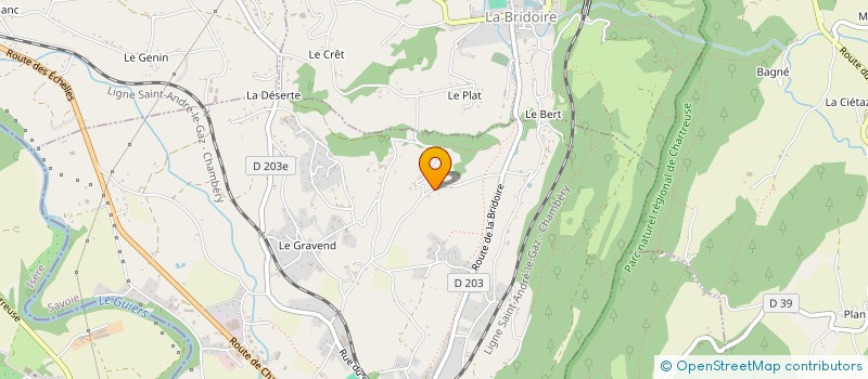 localisation de l'entreprise DEICOM SARL à SAINT-BERON