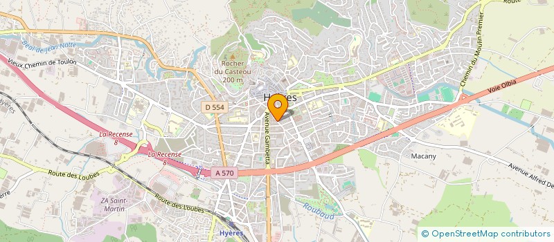 localisation de l'entreprise DEIDIER à HYERES