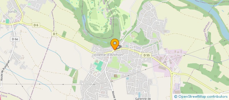 localisation de l'entreprise DEIDIER-PAGLIANO-LEFORESTIER à VILLETTE-D'ANTHON