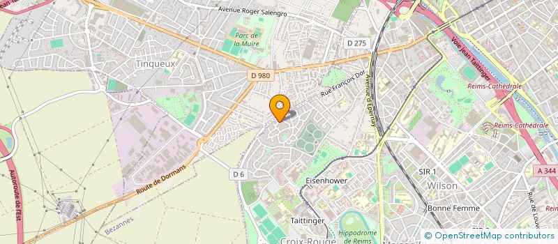 localisation de l'entreprise DEIFIED IT  REIMS