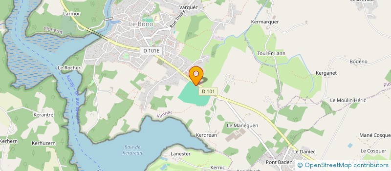 localisation de l'entreprise DEIMAT à LE BONO