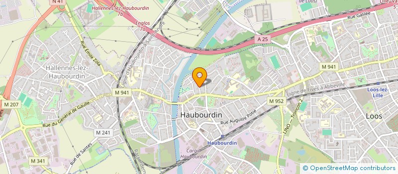 localisation de l'entreprise DEIMOS  HAUBOURDIN