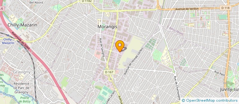 localisation de l'entreprise DEIMOS TELECOM  MORANGIS