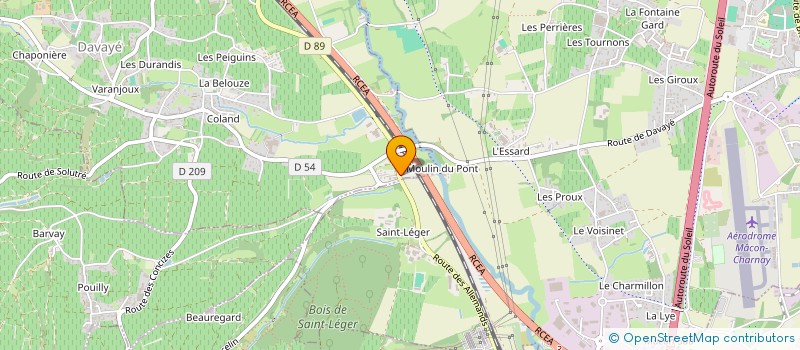 localisation de l'entreprise DEJ'L  DAVAYE