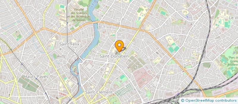localisation de l'entreprise DEJA GRANDS à NANTES