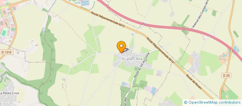 localisation de l'entreprise DEJA-LA  ECALLES-ALIX