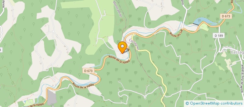 localisation de l'entreprise DEJA VU IMMO  MONTCABRIER