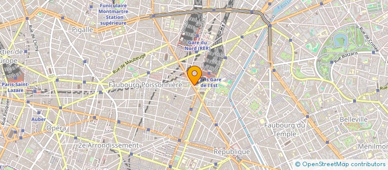 localisation de l'entreprise DEJA VUE  PARIS