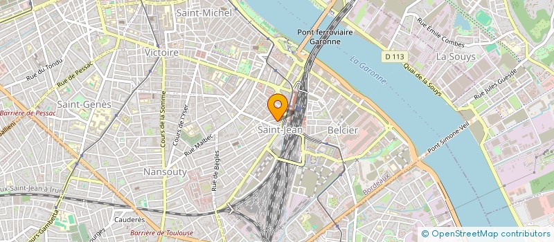 localisation de l'entreprise DEJALINUX à BORDEAUX