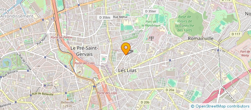 localisation de l'entreprise DEJAN ALOJEVIC EURL à LES LILAS