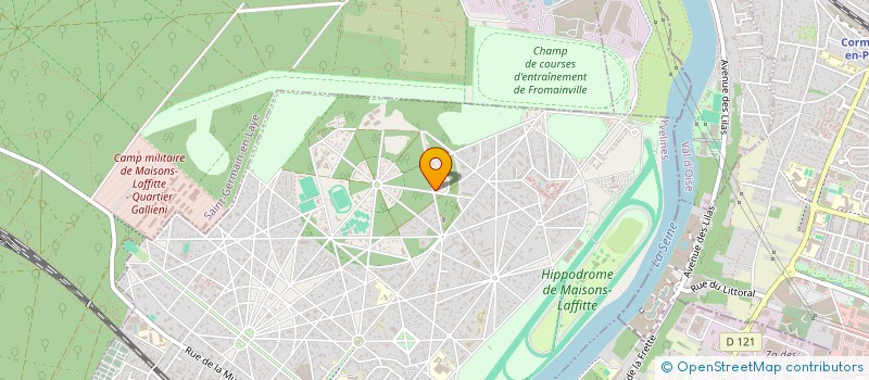 localisation de l'entreprise DEJANNE à MAISONS-LAFFITTE