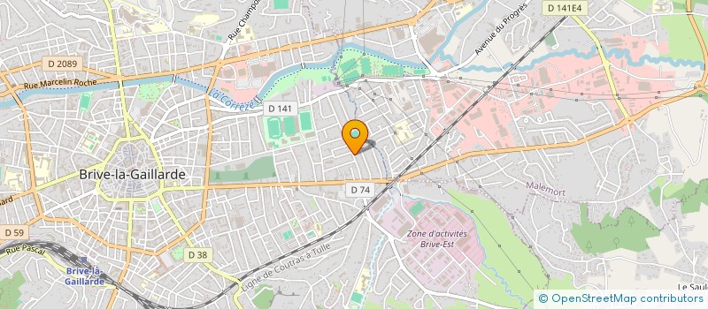 localisation de l'entreprise DEJANTE ENERGIES SUD OUEST à MALEMORT
