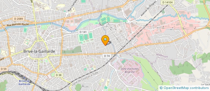 localisation de l'entreprise DEJANTE INFRA  MALEMORT