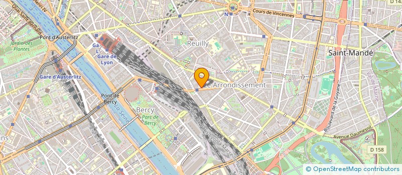 localisation de l'entreprise DEJEAN DE LA BATIE  PARIS