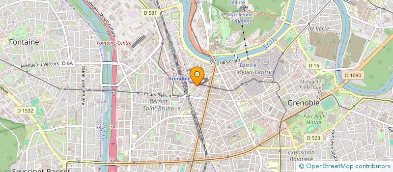 localisation de l'entreprise DEJEAN - PRESTAIL à GRENOBLE