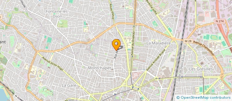 localisation de l'entreprise DEJEUX JACQUES DEJEUX MICHEL à DIJON