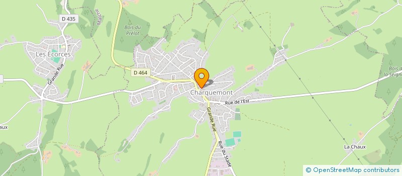 localisation de l'entreprise DEJHMON  LES ECORCES