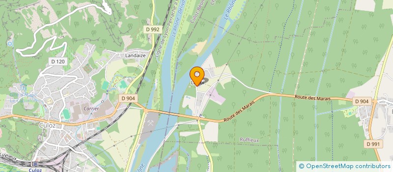 localisation de l'entreprise DEJURA  RUFFIEUX