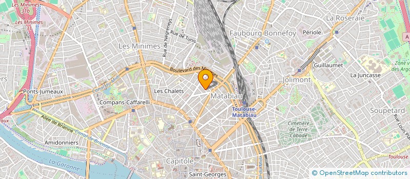 localisation de l'entreprise DEJURE DEFACTO FRANCE à TOULOUSE