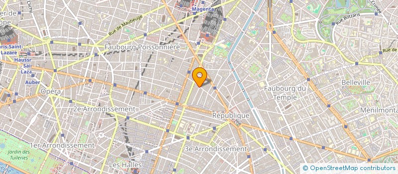 localisation de l'entreprise DEK  PARIS