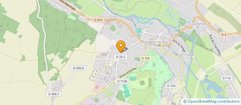 localisation de l'entreprise DEK6 RENOVATION  NOGENT-LE-ROI