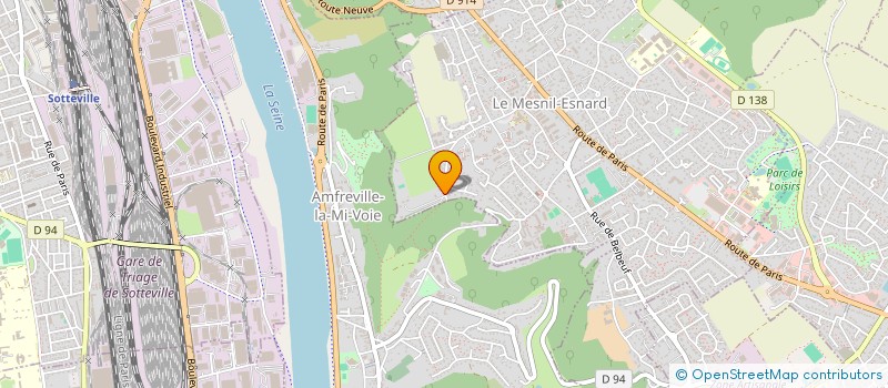 localisation de l'entreprise DEKA  LE MESNIL-ESNARD