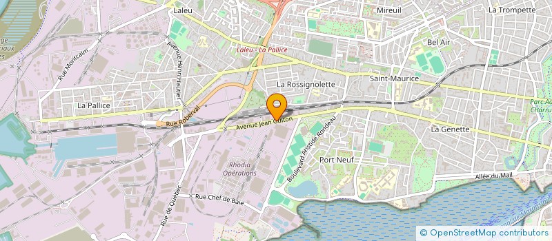 localisation de l'entreprise DEKA  LA ROCHELLE