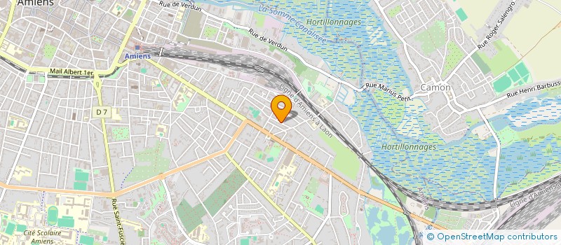 localisation de l'entreprise DEKA BAT à AMIENS