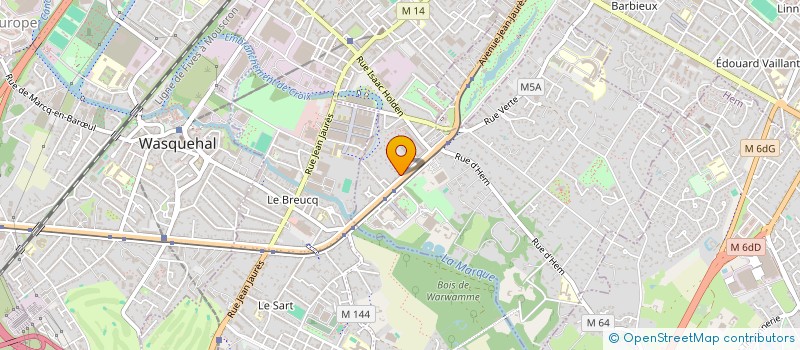 localisation de l'entreprise DEKA DEVELOPPEMENT FRANCE  CROIX