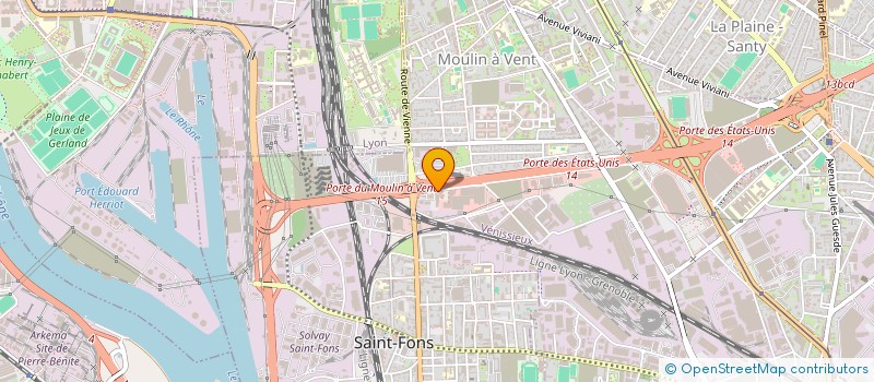 localisation de l'entreprise DEKAD  VENISSIEUX