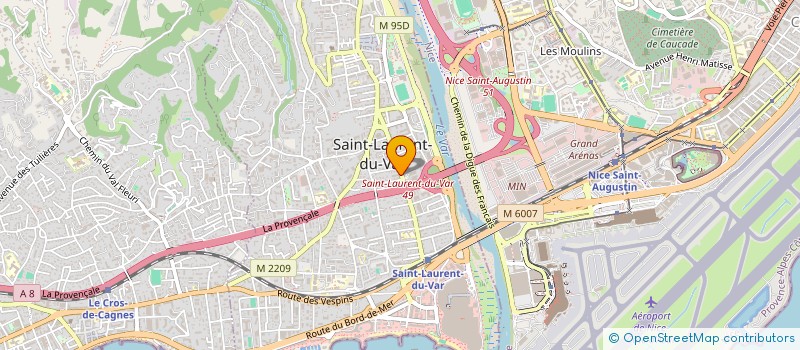 localisation de l'entreprise DEKAEPTA EXPERTISE  CAGNES-SUR-MER