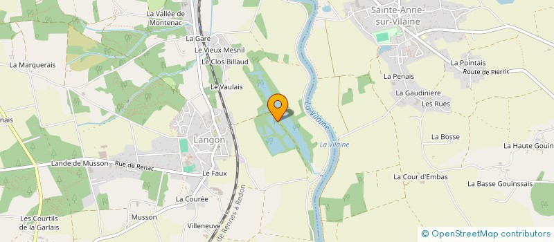 localisation de l'entreprise DEKALCO  LANGON