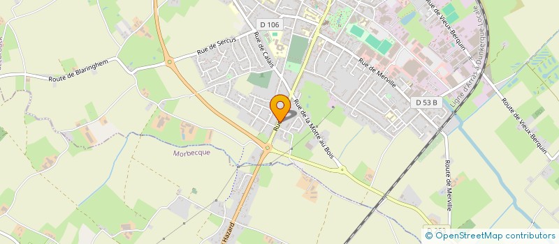 localisation de l'entreprise DEKAUTOM à HAZEBROUCK