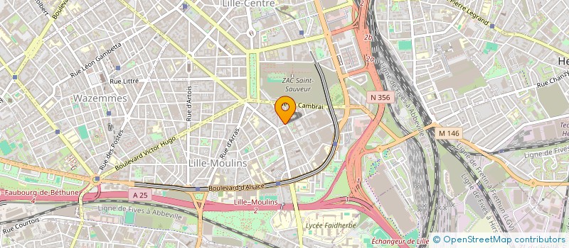 localisation de l'entreprise DEKERLE IMMOBILIER à LILLE