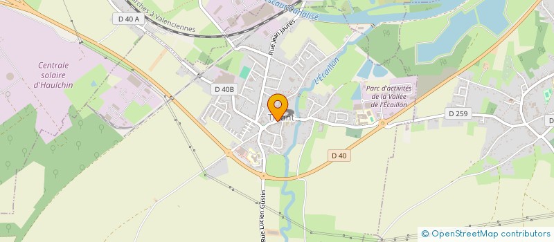 localisation de l'entreprise DEKETER  THIANT