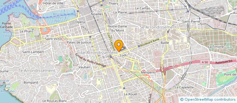 localisation de l'entreprise DEKHINET FOUDIL ET DEKHINET MYRIAM à MARSEILLE