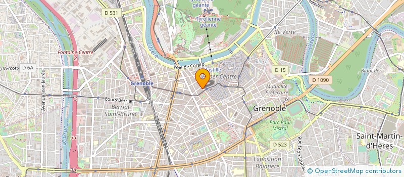 localisation de l'entreprise DEKHOME à GRENOBLE