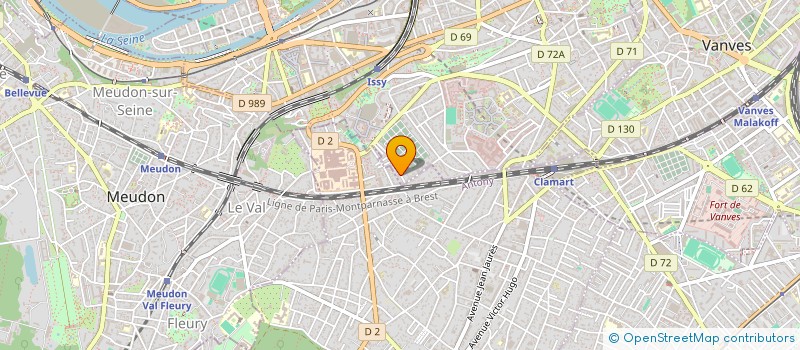 localisation de l'entreprise DEKI INVEST à ISSY-LES-MOULINEAUX