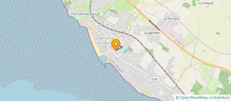 localisation de l'entreprise DEKLIC  LA BERNERIE-EN-RETZ