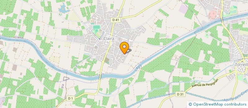 localisation de l'entreprise DEKN  CLAIRA