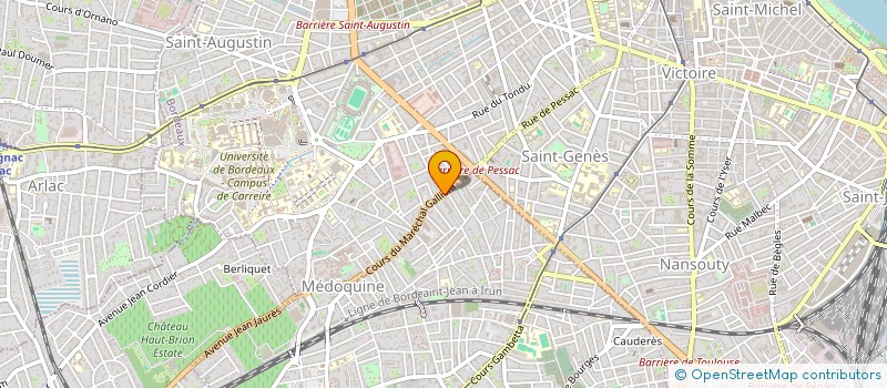 localisation de l'entreprise DEKO  TALENCE