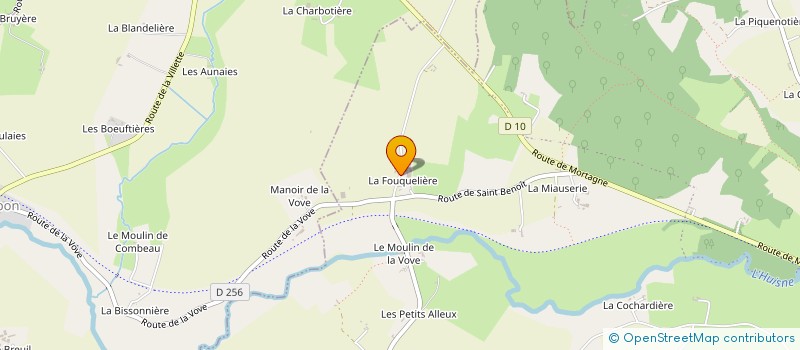 localisation de l'entreprise DEKO à COUR-MAUGIS SUR HUISNE