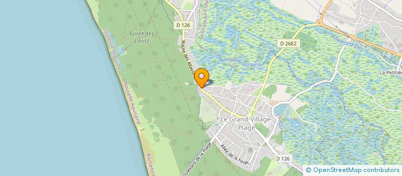 localisation de l'entreprise DEKOLERONS  LE GRAND-VILLAGE-PLAGE