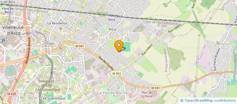 localisation de l'entreprise DEKOVAL  VILLENEUVE-D'ASCQ